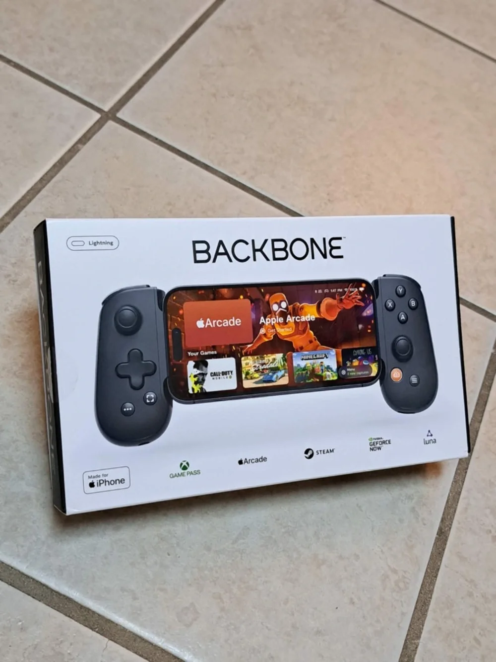 Backbone for Xbox/ Apple - Lightning Connection